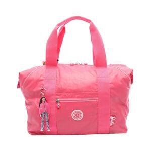 Kipling Barbie ART Boston Bag Nylon Pink